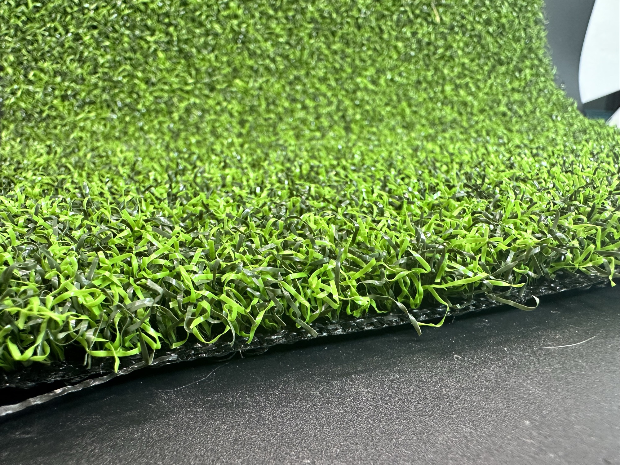 Augusta International — top-down view, flower green + lime two-tone